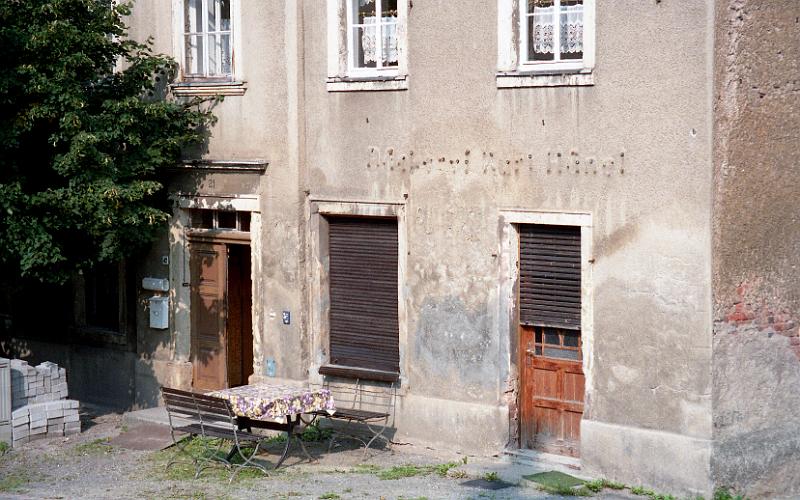 Waldkirchen, Dorfstr. 42, 8.9.1999.jpg - Bäckerei Karl Hänel.